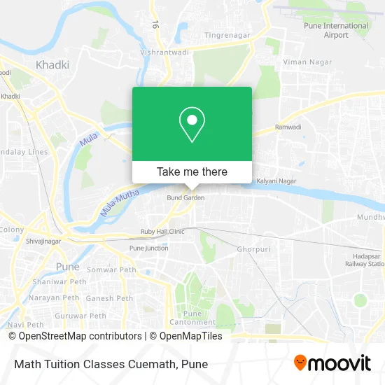 Math Tuition Classes Cuemath map