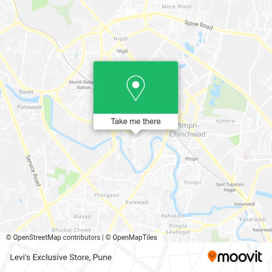 Levi's Exclusive Store map