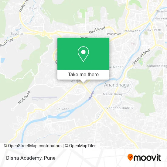 Disha Academy map