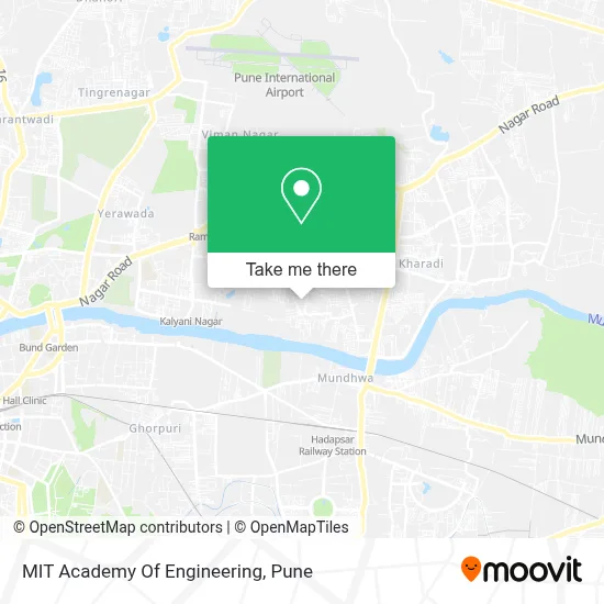 MIT Academy Of Engineering map