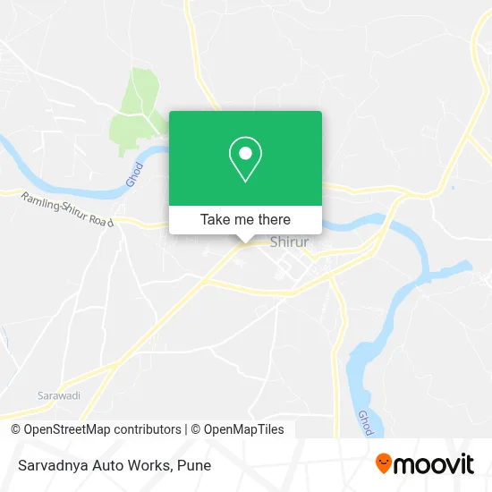 Sarvadnya Auto Works map