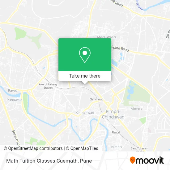 Math Tuition Classes Cuemath map