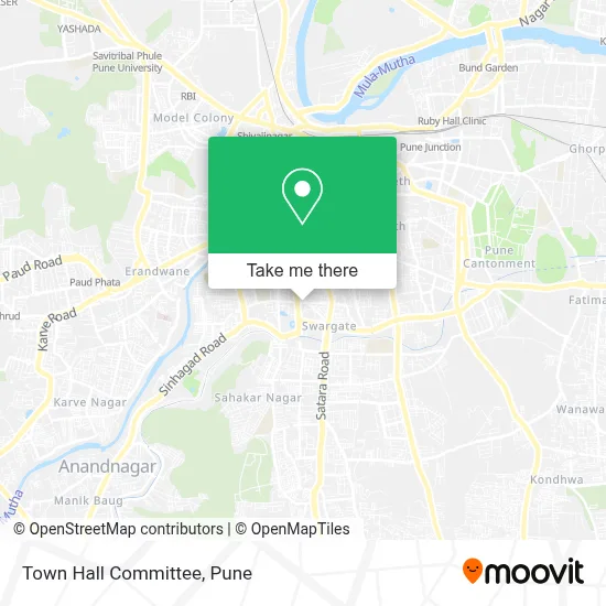 Town Hall Committee map