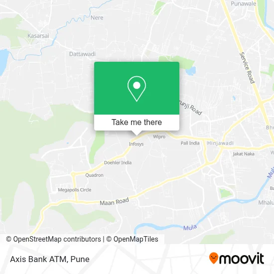 Axis Bank Atm map