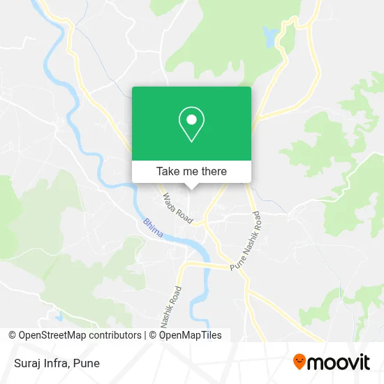 Suraj Infra map
