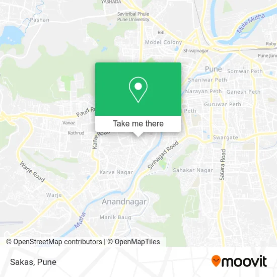 Sakas map