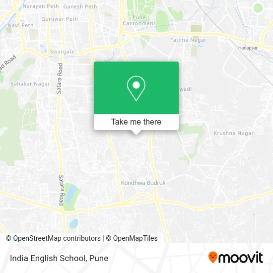 India English School map