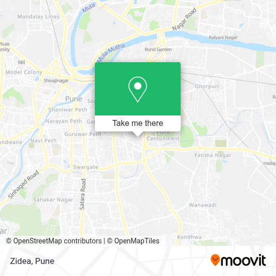Zidea map