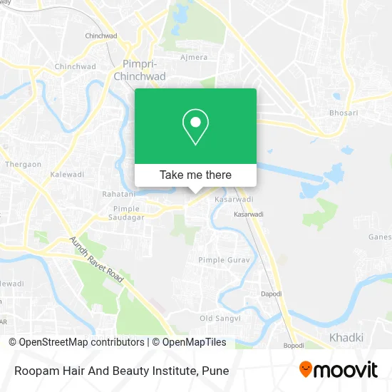 Roopam Hair And Beauty Institute map