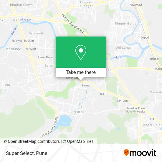 Super Select map