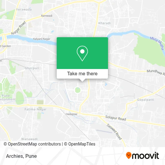 Archies map
