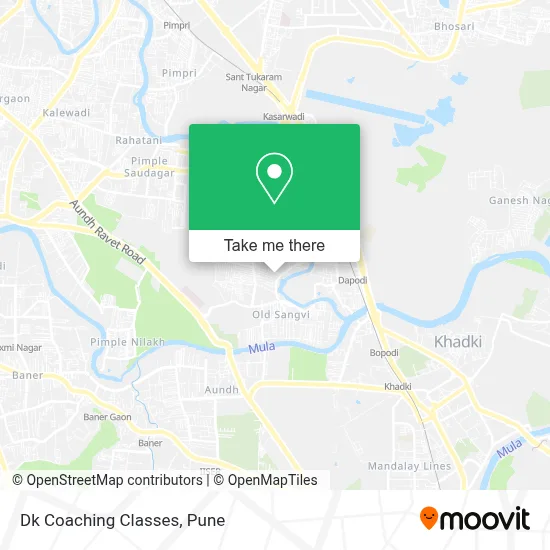Dk Coaching Classes map