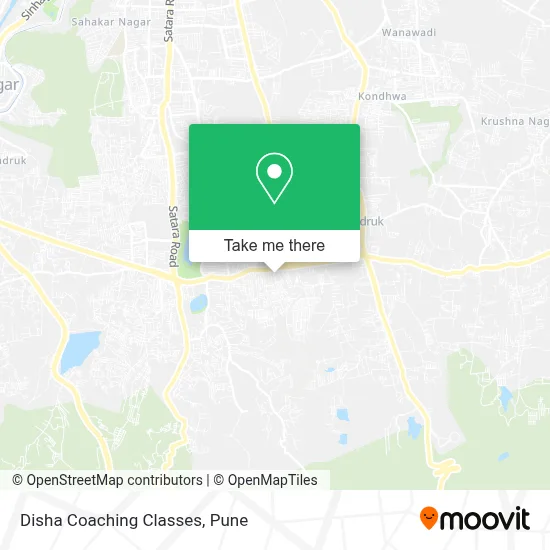 Disha Coaching Classes map