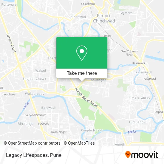 Legacy Lifespaces map