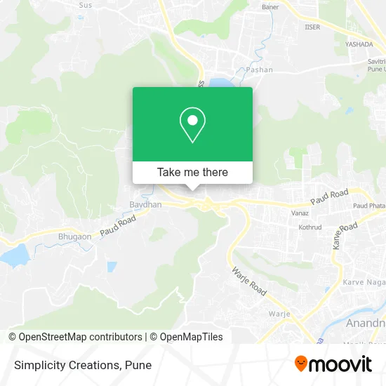 Simplicity Creations map