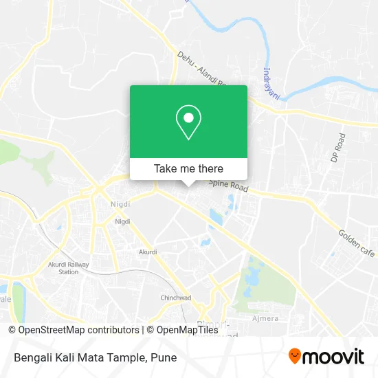 Bengali Kali Mata Tample map