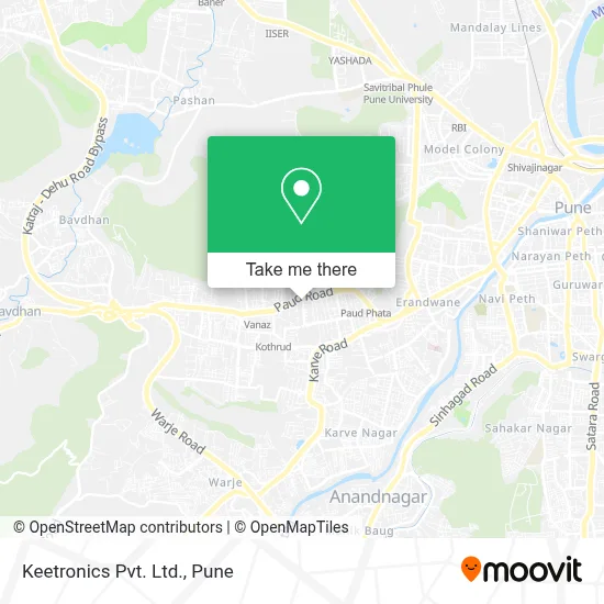 Keetronics Pvt. Ltd. map