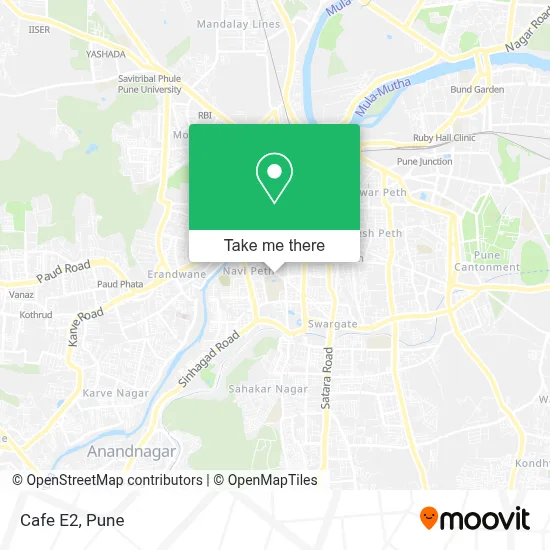 Cafe E2 map
