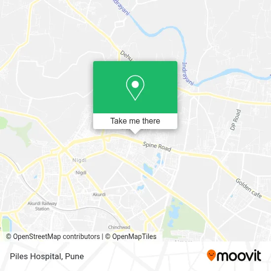 Piles Hospital map