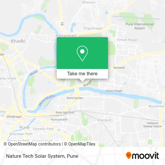 Nature Tech Solar System map