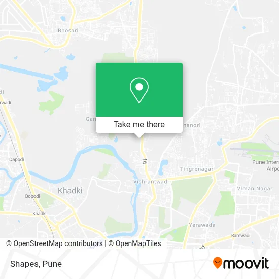 Shapes map