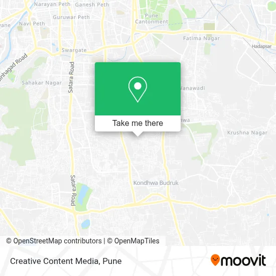 Creative Content Media map