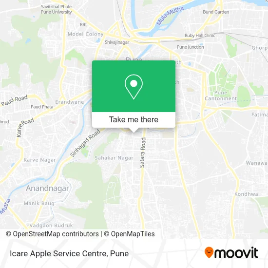 Icare Apple Service Centre map