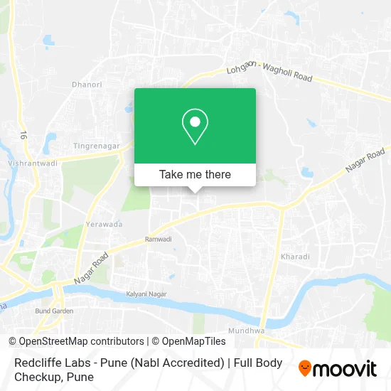 Redcliffe Labs - Pune (Nabl Accredited) | Full Body Checkup map