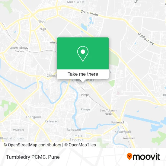 Tumbledry PCMC map
