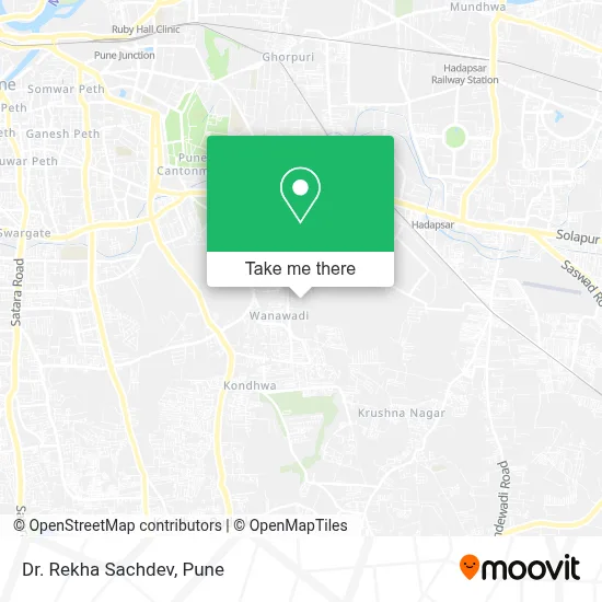 Dr. Rekha Sachdev map