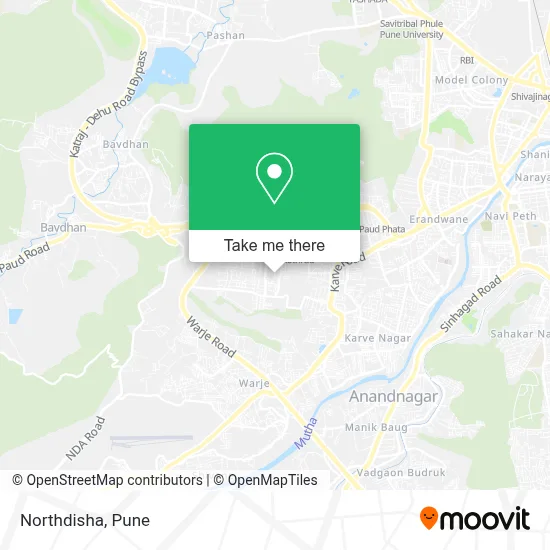 Northdisha map