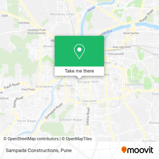 Sampada Constructions map