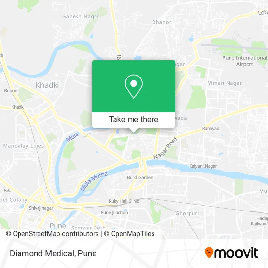 Diamond Medical map