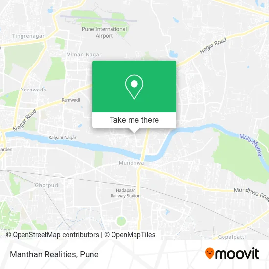 Manthan Realities map
