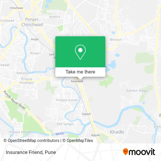 Insurance Friend map