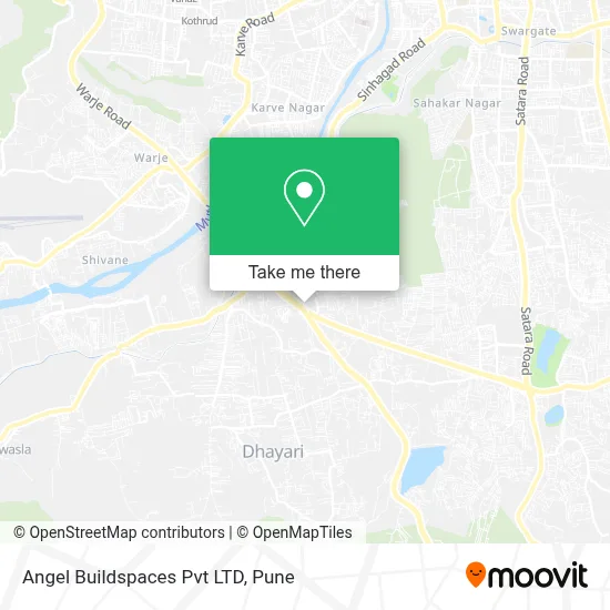 Angel Buildspaces Pvt LTD map