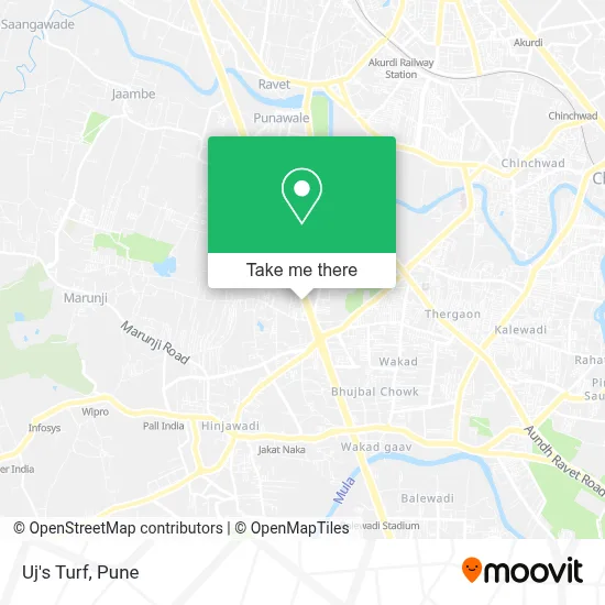 Uj's Turf map