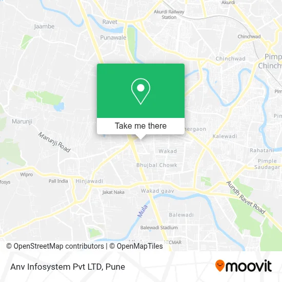 Anv Infosystem Pvt LTD map