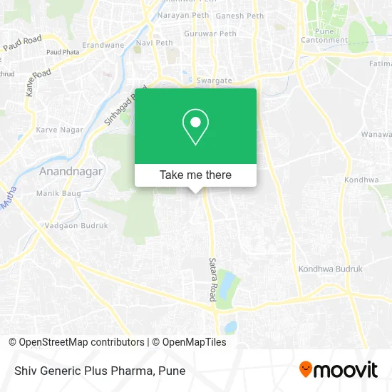 Shiv Generic Plus Pharma map