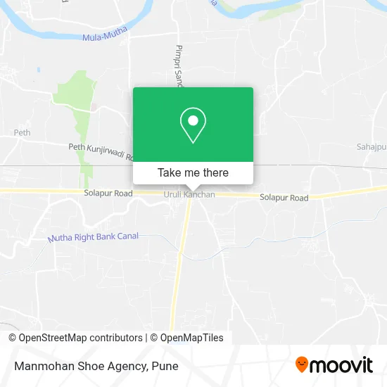 Manmohan Shoe Agency map