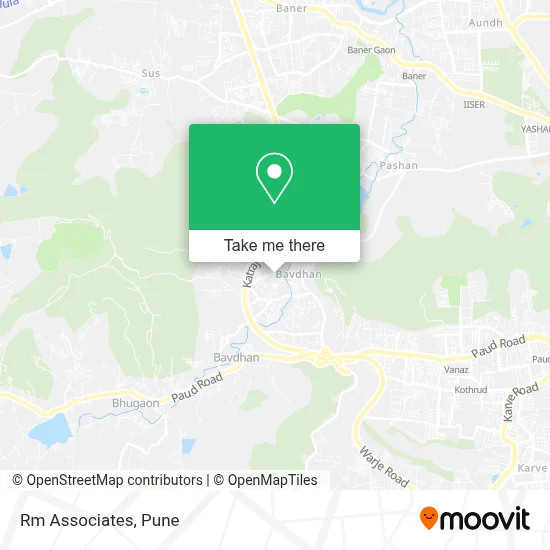 Rm Associates map