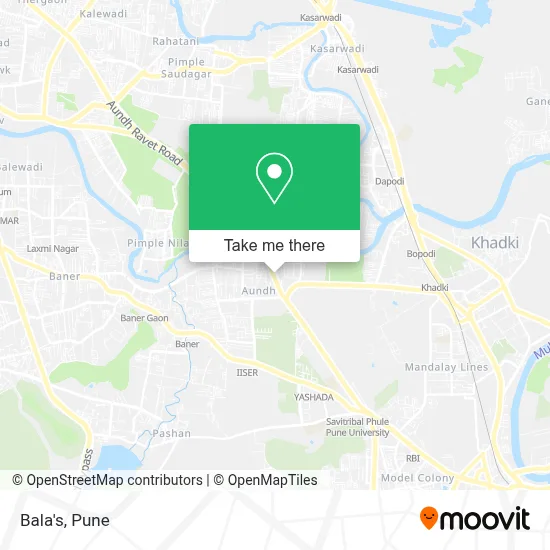 Bala's map
