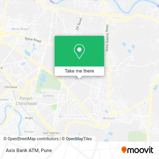 Axis Bank Atm map