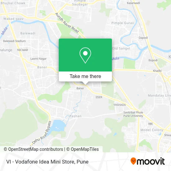 VI - Vodafone Idea Mini Store map