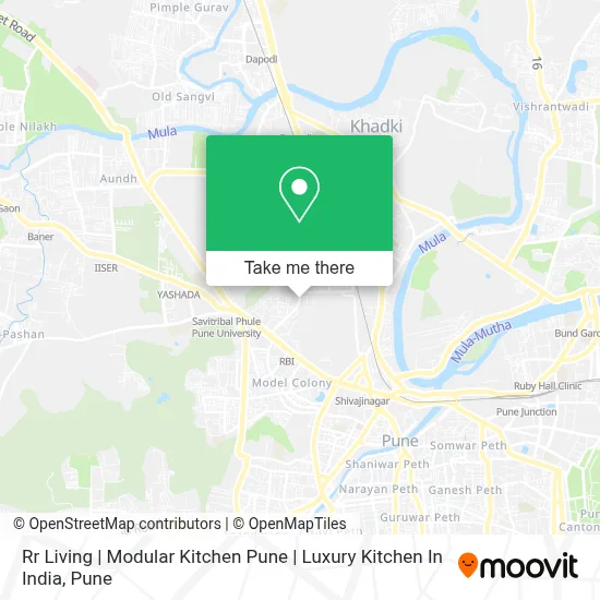 Rr Living | Modular Kitchen Pune | Luxury Kitchen In India map