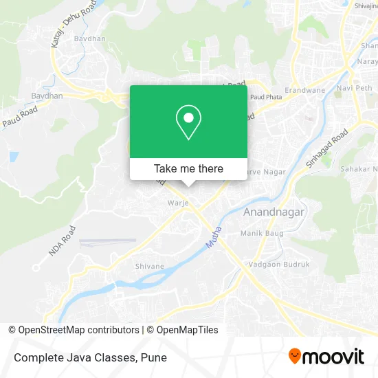 Complete Java Classes map