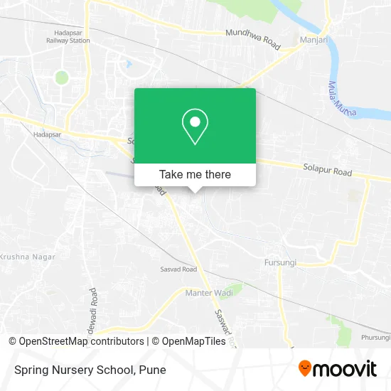Spring Nursery School map