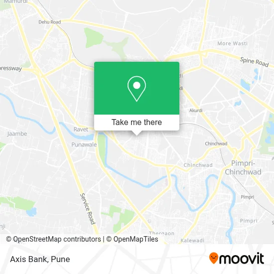 Axis Bank map