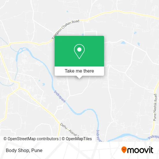 Body Shop map