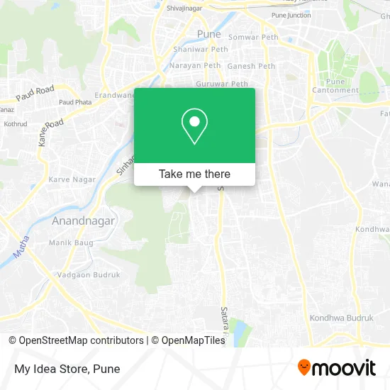 My Idea Store map